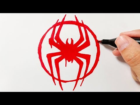 How to Draw the Miles Morales Logo From Spider-Man