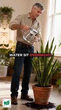 This One Water Trick Saved My Snake Plant #plantcare #houseplants