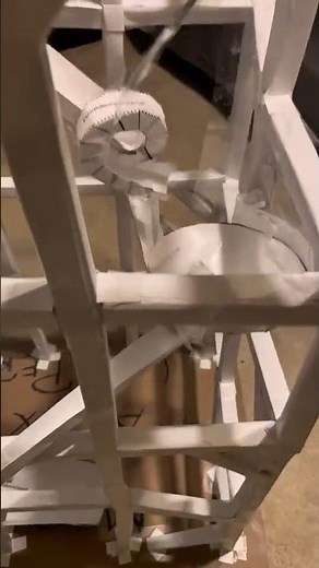 Mason’s marble roller coaster project