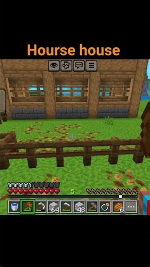 Hourse house #minecraft #viral