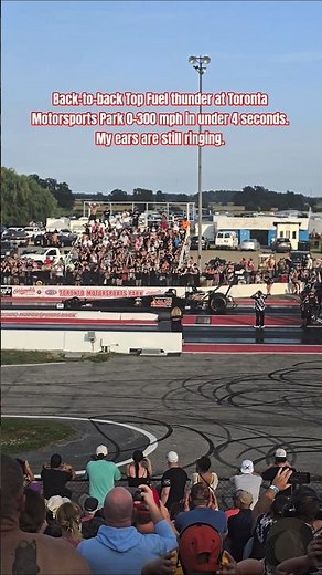 Two beasts. Two runs. One track. Top Fuel Dragsters at TMP Nitro Nationals #dragracing #TMP #nhra