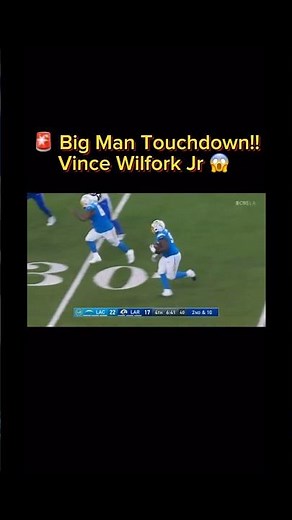 🚨Big Man Touchdown!! Vince Wilfork Jr 😱