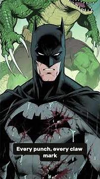 Killer Croc vs Batman – The Most Brutal Showdown | Absolute Batman Comics 2025 #marvel #dcuniverse