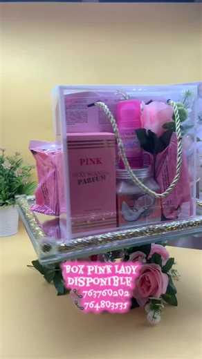Box pink lady disponible chez Dream box cadeau 🎁 #dreambox #cadeau #senegalaise_tik_tok #fypシ゚viral #Guediawaye marché Boubess