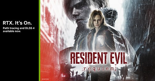 Resident Evil™ Requiem Available Now, Featuring Path Tracing, DLSS 4 With Multi Frame Generation & DLSS Ray Reconstruction