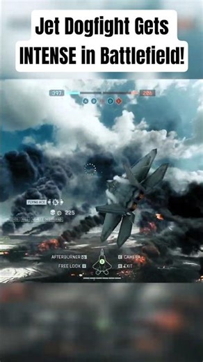 Jet Dogfight Gets INTENSE in Battlefield!