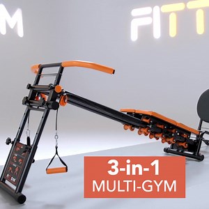 60 reactions · 20 comments | FITT Gym is the unique, 3-in-1 multi-gym that combines a Bodyweight Gym, Ab Trainer and Pilates Reformer for unmatched workout versatility. Great for all fitness levels & with the 4 angles of use, you can make your training the perfect difficulty for you! | New Image | Facebook