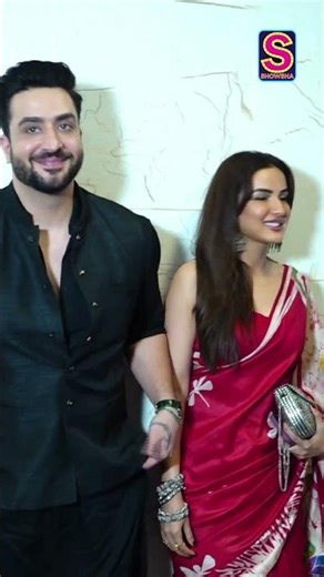 Jasmin Bhasin And Aly Goni Papped At Ganpati Celebration, Spreading Festive Vibes Together | N18S