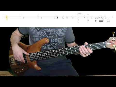 Madonna - Like A Prayer Bass Cover with Playalong Tabs in Video