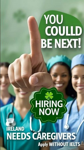 2025 Ireland Jobs: This Company Will Train & Sponsor You as a Caregiver – No IELTS, Free Flight!”