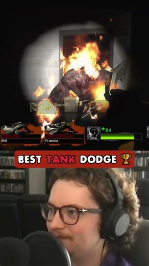 My Greatest Tank Dodge Ever 😱 (L4D2 Expert)