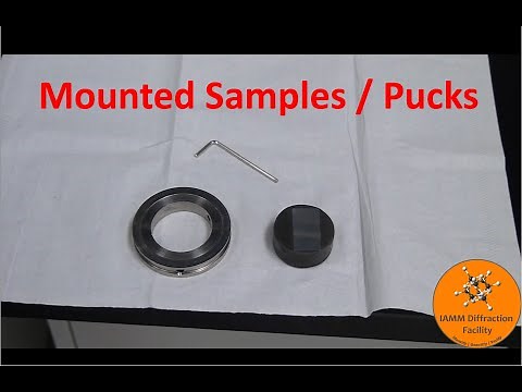 XRD Sample Preparation - Mounted Samples - Pucks