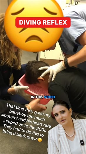 Navkiran kaur | Cold water on the face can slow the heart instantly. That’s not magic, it’s the diving reflex. The body shunts blood to the brain and... | Instagram