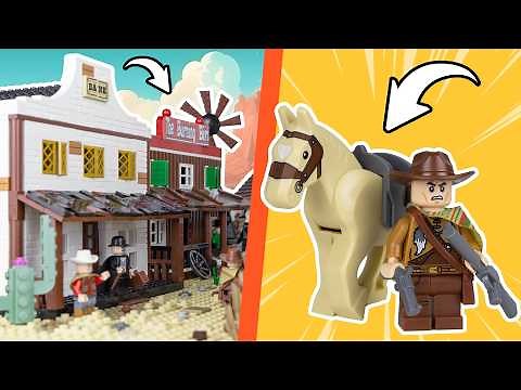How to build LEGO Wild West World?