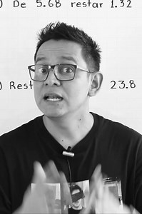 17K views · 1.5K reactions | Ahora sí lo vas a aprender! EXPLICACIÓN A DETALLE sobre las restas de números con decimal. Super fácil. #matematicas #decimales | Profe Jesús Grajeda Rosas | Facebook