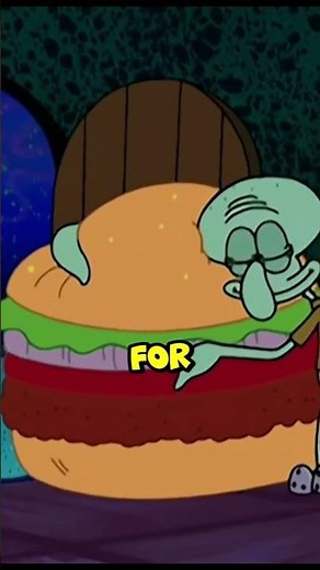 Squidward Eats 100 Krabby Patties and EXPLODES