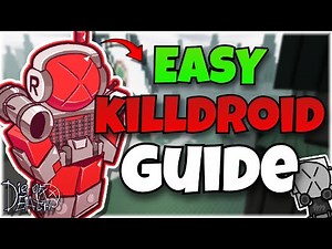 How To Use KILLDROID :/: Die Of Death Roblox
