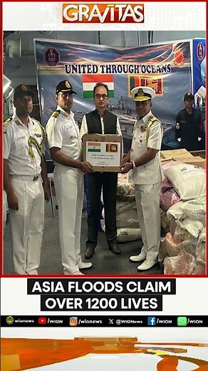 Delhi Increases Aid To Sri Lanka As Floods Across Asia Leave Over 1,200 Dead