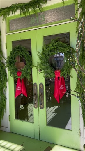 1.4K views · 43 reactions | Let’s take a holiday stroll✨ The shop is brimming with beautiful new arrivals like fresh wreaths and garlands, hand painted ornaments, ribbons, and thoughtful gifts. Spot something you love? Stop by today or give us a call. The holiday season will be here before you know it. | Parterre | Facebook