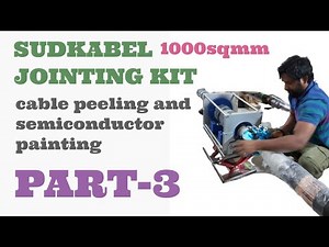 SUDKABEL JOINTING KIT. cable peeling and semiconductor painting powerfact