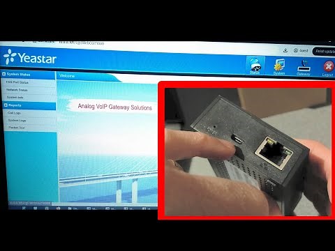 Yeastar TA100 detailed look at, setup and testing.