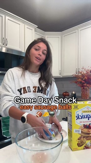 Easy Game Day Sausage Balls Recipe