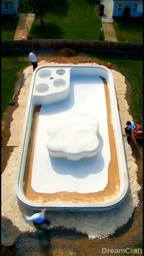 Epic Backyard Transformation: Giant iPhone Pool Build! #DIY #SummerFun