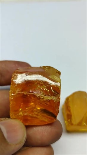 Natural Orange Zircon Rough Loose Gemstone - Etsy
