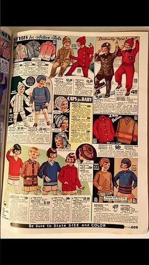 1931 Sears Catalog Part 2 #1930s #oldstyle #fashiontrends #fashion #old #nostalgia #vintage #trends
