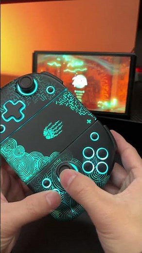 An ultra-cool Switch controller!! Video footage from