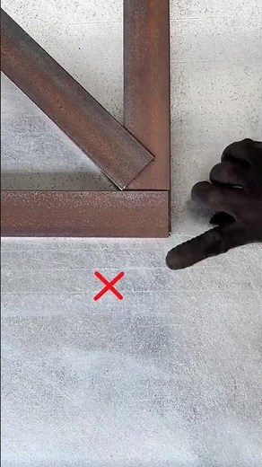 Metal triangle bracket right angle + 45-degree diagonal brace seamless connection positioningcutting