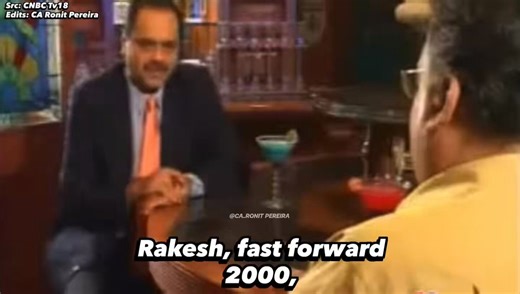 “In year 2000, Infosys was trading at 120 PE and every Paanwala, grandmother, chacha, chachi were jumping to buy software stocks…so that was time to be cautious.”“I had bought lot of software stocks but sold 80% of them at the peak.”- Rakesh Jhunjhunwala. 2004