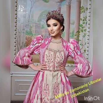 atlas va adrasdan yangi fasonlar#the fashions from Atlas and adras#платья из атласный и адрас#缎面连衣裙