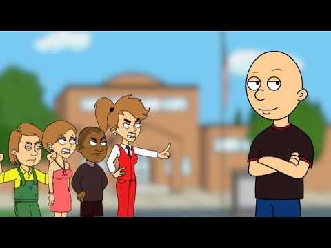 Classic Caillou Pinches the Entire Class