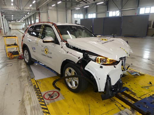 BMW iX1 Gets Five-Star Crash Test Rating From Euro NCAP But X1 Is Safer