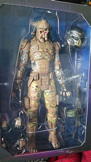 neca predator figure emissary predator found in sunrise comic con last week