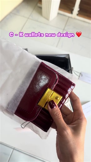 New C - K Wallets Design for Style Lovers
