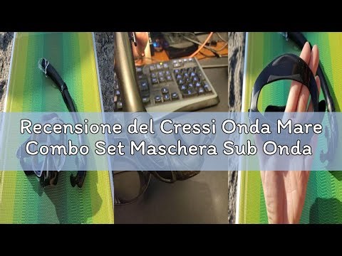 Recensione del Cressi Onda Mare Combo Set Maschera Sub Onda e Snorkel Mexico