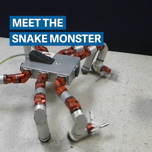 31K views · 112 reactions | Scientists are making a Frankenstein monster-esque snake robot that could one day be used in search-and-rescue missions. | Quartz | Facebook