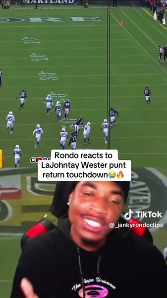 Rondo Reacts to LaJohntay Wester's Touchdown