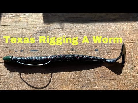 How To Rig Up A Texas Rigged Worm