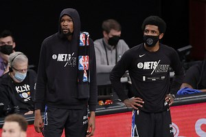 "I can’t be too mad at somebody for making a decision for themselves” - Kevin Durant on if he's angry at Kyrie Irving