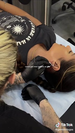 full tattoo tour finally up on YT🖤 this is deff my theme song lol || #vlog #lifestyle #tattootour #handtattoos #aesthetic #pinterestinspo #fypシ