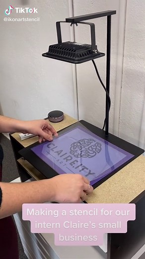 Ikonart Stencil on TikTok