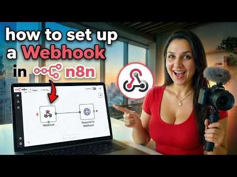 how to set up a Webhook in n8n