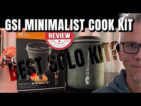 REVIEW OF GSI MINIMALIST COOK KIT | Is this the best option bug out bags, hiking and solo camping?