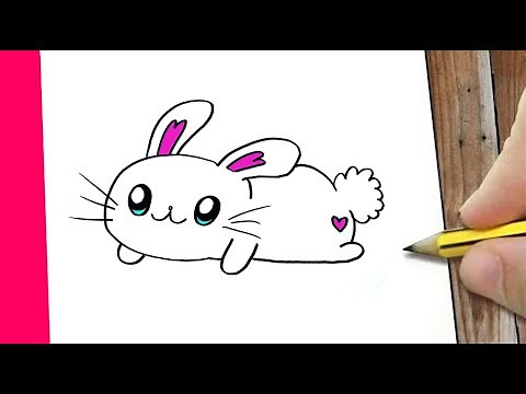 HOE TEKEN JE EEN SCHATTIG KONIJNTJE? MEETEKENEN KONIJN TUTORIAL