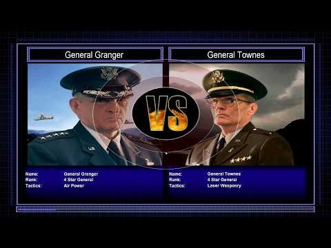 USA Air Force VS USA Laser | CHALLENGE 6 - HARD | C&C Generals Zero Hour