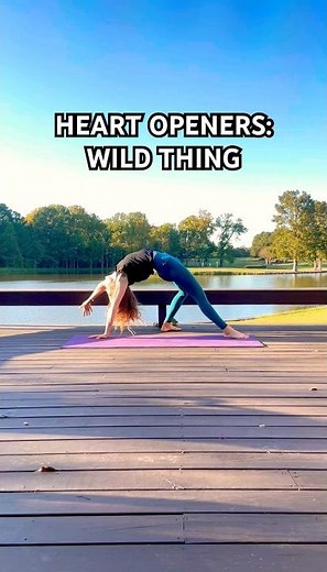 How to Do Wild Thing | Heart Opening Yoga Pose for Flexibility and Energy