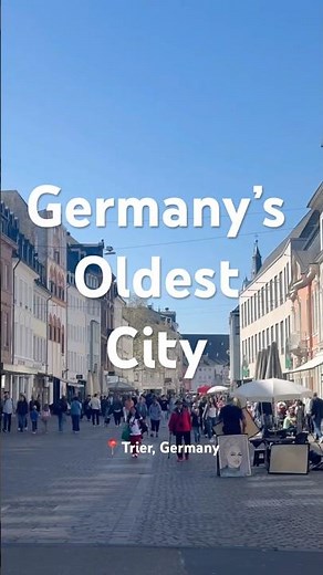 📍Trier, Germany (The oldest city in Germany) #trier #travel #traveleurope #germany